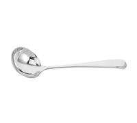 NESTINGHO Louche à Soupe Cuillère Cuisine Argentée Résistante à L'usure en Acier Inoxydable avec Manche Long pour Cuisson Hotpot et Service de Porridge