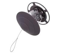 NESTINGHO Mangeoire à Oiseaux de Jardin en Plastique avec Couverture Étanche, Facile à Nettoyer, pour Perroquets et Oiseaux Sauvages Suspendue aux Arbres