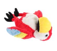 NESTINGHO Marionnette à Main Perroquet Peluche Douce et Lavable Interactif pour Narration Marionnette Oiseau Coton PP Éducatif pour Garçon Fille et Écoles