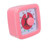 NESTINGHO Minuteur Visuel Carré Rose 60 en Plastique, Compte à Rebours Affichage Haute Définition et Alerte Sonore, pour Adultes et Enseignants uisine