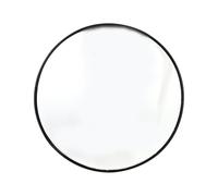 NESTINGHO Miroir de Sécurité de Trafic Noir 30 Cm en Pp et PC Visibilité Supérieure pour Surveillance Autour des Bâtiments et Magasins