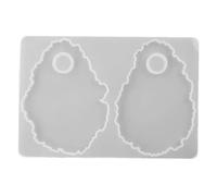 NESTINGHO Moule à Plateau en Silicone Flexible et Facile à Utiliser Surface Miroir pour Résine Époxy Cristal DIY pour Fabrication de Plateau Maquillage