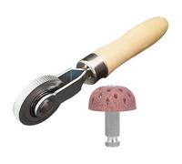 NESTINGHO Outil de Réparation Pneus Voiture Kit Multifonction Rouleau, Râteau Bois et Têtes Meulage Haute Vitesse 42 MM pour Entretien Crevaison Auto et Vélo