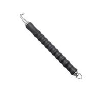 NESTINGHO Outil de Torsion Semi-Automatique pour Fil de Ligature d'Armature, Poignée Noire en Caoutchouc, Conçu pour Usage Manuel sur Chantier de Bâtiment