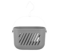 NESTINGHO Panier Suspendu Mural en Plastique Gris Crochet Rotatif, Système de Drainage Rapide, pour Trier et Ranger les Ustensiles Cuisine et Accessoires de Salle de Bain