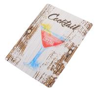 NESTINGHO Panneau Décoratif Mural Décoration Murale Rétro Chic et Créative Vintage pour Bar Tableau Décoratif pour Ambiance Authentique pour Salle de Jeux ou