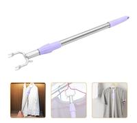 NESTINGHO Perche à Linge Télescopique Aluminium Robuste Tige Extensible pour Balcon Barre Étendage Pratique et Gain de Place Usage Domestique Classique