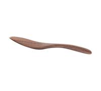 NESTINGHO Petit Épandeur de Beurre Multifonction Poignée Ergonomique Racloir à Beurre en Bois Marron pour Fromage et, pour Restaurant et Usage Quotidien