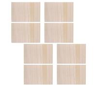 NESTINGHO Planche de Karaté Performante en Bois Naturel 8 Pièces pour Entraînement Débutants et Passage de Grade Taekwondo