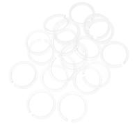 NESTINGHO Présentoir à Bracelets Unique en Plastique Transparent, 20 Pièces, Support Boucle pour Bijoux de Perles, pour Expositions et Rangement les Magasins