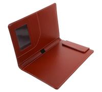 NESTINGHO Presse-papiers Portable en Pu Marron Clip Magnétique, Organiseur de Papier A5 pour Menu, Protège et Classe les Documents en Restauration