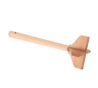 NESTINGHO Presse-purée en Bois Beige Poignée Confortable et Construction Robuste, Forme Ronde Ergonomique pour Préparation Quotidienne des Légumes et Fruits