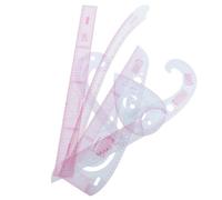 NESTINGHO Règle de Découpe de Tissu Multifonction en Pet pour Couture Précise et Simplification du Travail, Outil de Tailleur Confection de Vêtements