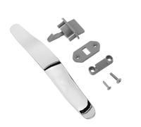 NESTINGHO Set de Poignée et Loquet Sécurisé pour Armoire de Camping Poignée de Tiroir Robuste pour Remorque Bateau et Mobilier Marin Verrouillage sans Clé Installation Facile Protection