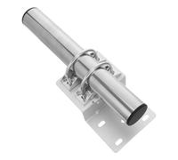 NESTINGHO Support de Montage Mural Fixation Stable pour Antenne Extérieure en Fer Argenté et Installation Polyvalente, pour Appareils de Communication et Antennes TV