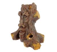 NESTINGHO Terrarium pour Reptiles Orné de Résine Cachette de Trou d'arbre, Réduit la Lumière du Jour et Sûr pour Reptiles, pour Habitat de Lézards