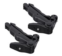 NESTINGHO Trépied Mini Portable pour Caméra Action 2pcs en Plastique Noir Léger et Compact pour Streaming en Direct et Visionnage de Vidéos