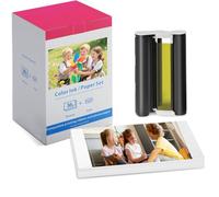 Nestink 108IN Lot de 36 feuilles de papier de rechange pour imprimante Canon Selphy CP1500, Selphy CP1300, CP1200, CP1000, CP790, CP810, CP910, CP 3115B001(AA) 1 couleur 100 x 148 mm