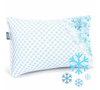 Nestl King Size Cooling Pillow for Sleeping 1 Pack, Luxury Shredded Memory Foam King Pillow, Adjustable Cold Gel Pillows for Hot Sleepers, Supportive Cool Pillows for Side, Back, Stomach Sleepers