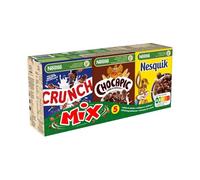 NESTLE - Assortiment Mini Céréales Gourmandes, Idéal Pour Petits Déjeuners Variés (6x190g) - Le Lot De 4