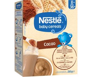 Nestlé Baby Céréales Cacao Bébés 8-36 Mois Boîte 250g