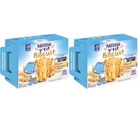 Nestlé Bébé - P'tit Biscuit - Dès 12 mois - 180g (Lot de 2)