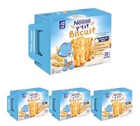 Nestlé Bébé - P'tit Biscuit - Dès 12 mois - 180g (Lot de 4)