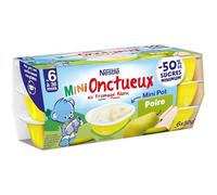 P'tit onctueux Croissance mini Poire - dès 6 mois - 6 x 50g