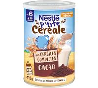 NESTLE P'tite Céréale Saveur Cacao 415g