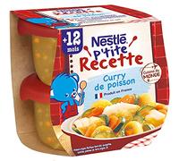 Nestlé Bébé - P'tite recette Curry de Poisson - 2x200g - dès 12 mois