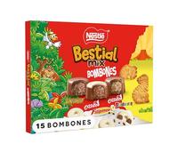 NESTLÉ BESTIAL MIX Assortiment de chocolats au chocolat au lait Coffret 187 g