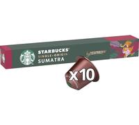 10 Capsules Starbucks Nespresso® compatibles - Sumatra - Sélection Violet (Grandes Marques)