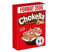 NESTLE - Céréales Chokella Choco-Noisette, Boîte 350g - Lot De 4