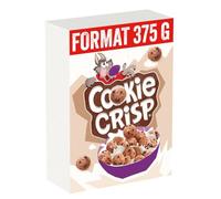 NESTLE - Céréales Cookie Crisp Chocolat, Boîte 375g - Lot De 4
