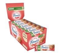Nestlé® | Céréales Fitness Aux Fraises | Barre de céréales pour petit-déjeuner au blé entier et aux fraises - 24 pièces (564 Gr)