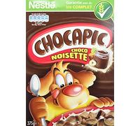 Nestlé Chocapic Choco Noisettes - Céréales du Petit Déjeuner - Paquet de 375 g