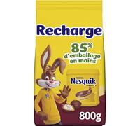 NESTLE - Chocolat en Poudre Nesquik | Onctueux et savoureux | Pour des boissons chaudes gourmandes | le paquet de 800g | LOT DE 3