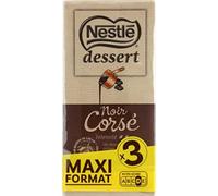 Nestlé Chocolat noir corsé - Le lot de 3 tablettes de 200g