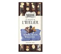 Nestlé Chocolat noir, myrtilles, amandes et noisettes - La tablette de 195g