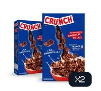 Nestlé Crunch céréales chocolat - 675 g - Pack de 2