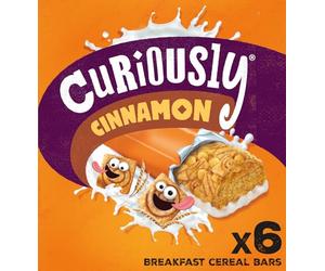 Nestlé Curiously Cinnamon Breakfast Lot de 6 barres de céréales 25 g (150 g)