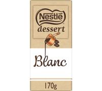 NESTLE DESSERT chocolat blanc à pâtissier tablette 170g