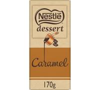 NESTLE DESSERT - Chocolat Lait Fondant au Caramel Gourmand, Texture Onctueuse (Tablette 170g) - Le Lot De 4
