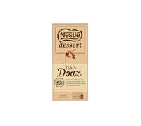 Nestlé Dessert - Chocolat Noir Doux 44% de cacao - Tablette de 170g | Préparation de pâtisserie maison - Fonte rapide pour gâteaux et mousses - Goût équilibré pour desserts gourmands
