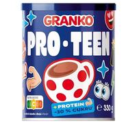 Nestlé Granko Pro-Teen, boisson instantanée au cacao avec protéines de levure, 5 × 330 g (1,65 kg)