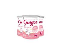 Nestlé GUIGOZ OPTIPRO 2 Lait en poudre 2ème - de 6 à 12 mois - 830g - Lot de 3