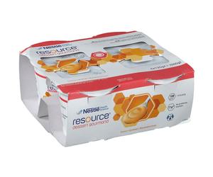 Nestlé Health Science® resource® dessert gourmand Caramel Aliment 4x125 g