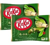 Nestle Japan KitKat Lot de 2 paquets de matcha riches en douceur pour adulte 11 pièces