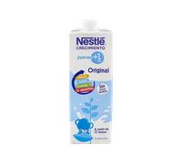 Nestlé Junior Creci1+Prebio Lait de Croissance 1er Âge, Préparation en Poudre avec Pré- et Probiotiques, Boîte de 1 L (Préparation pour 10 L)
