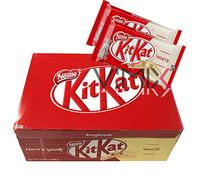 Nestle KIT KAT Lot de 24 barres de doigts en chocolat blanc 41,5 g